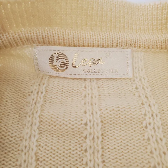 Vintage Pearl & Braid Embroidered Cardigan - Picture 9 of 12